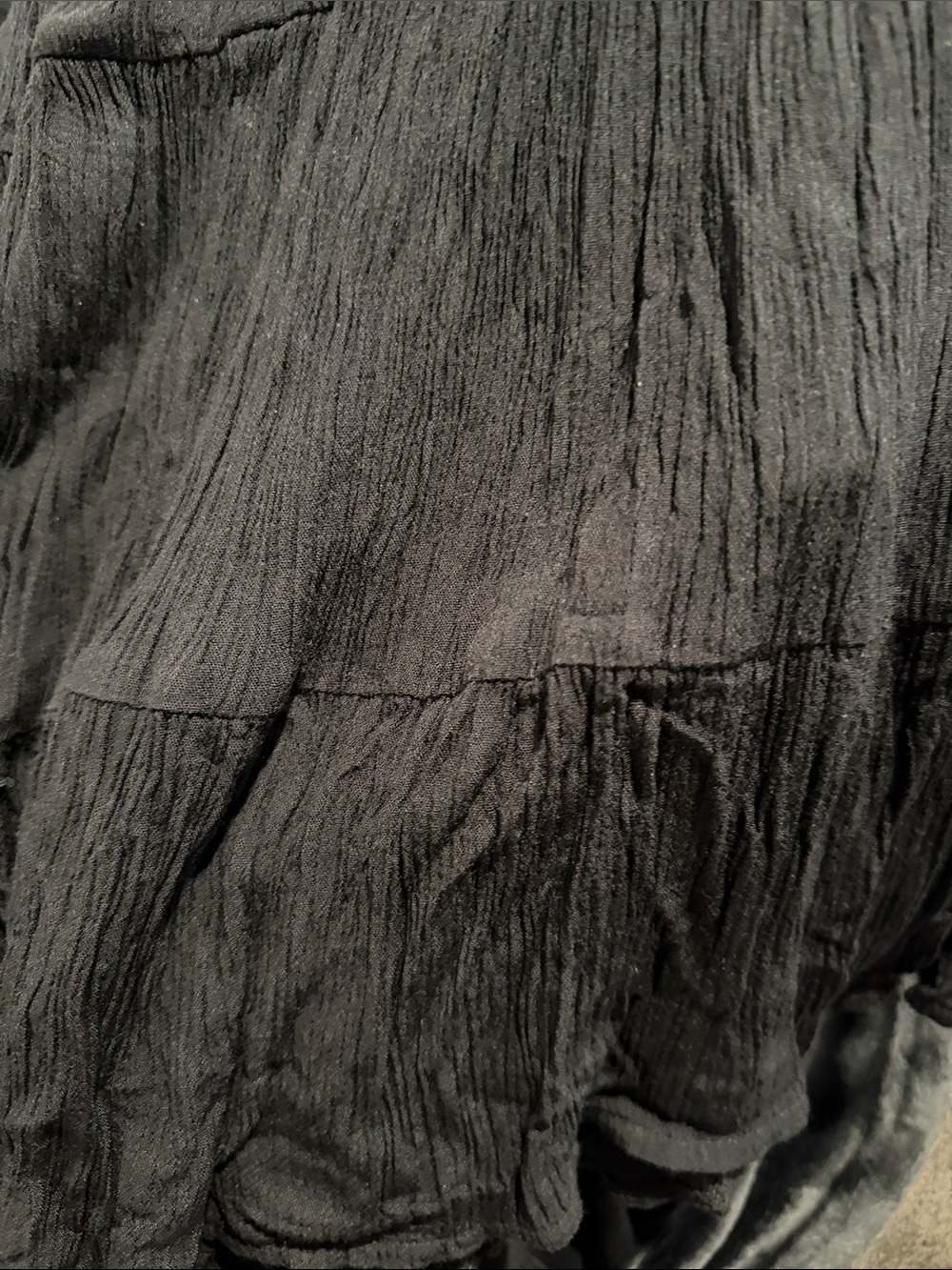 MSK Black Halter Pleated Maxi Dress - Picture 6 of 6
